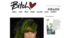 Desktop Screenshot of bitchmusic.com