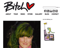 Tablet Screenshot of bitchmusic.com